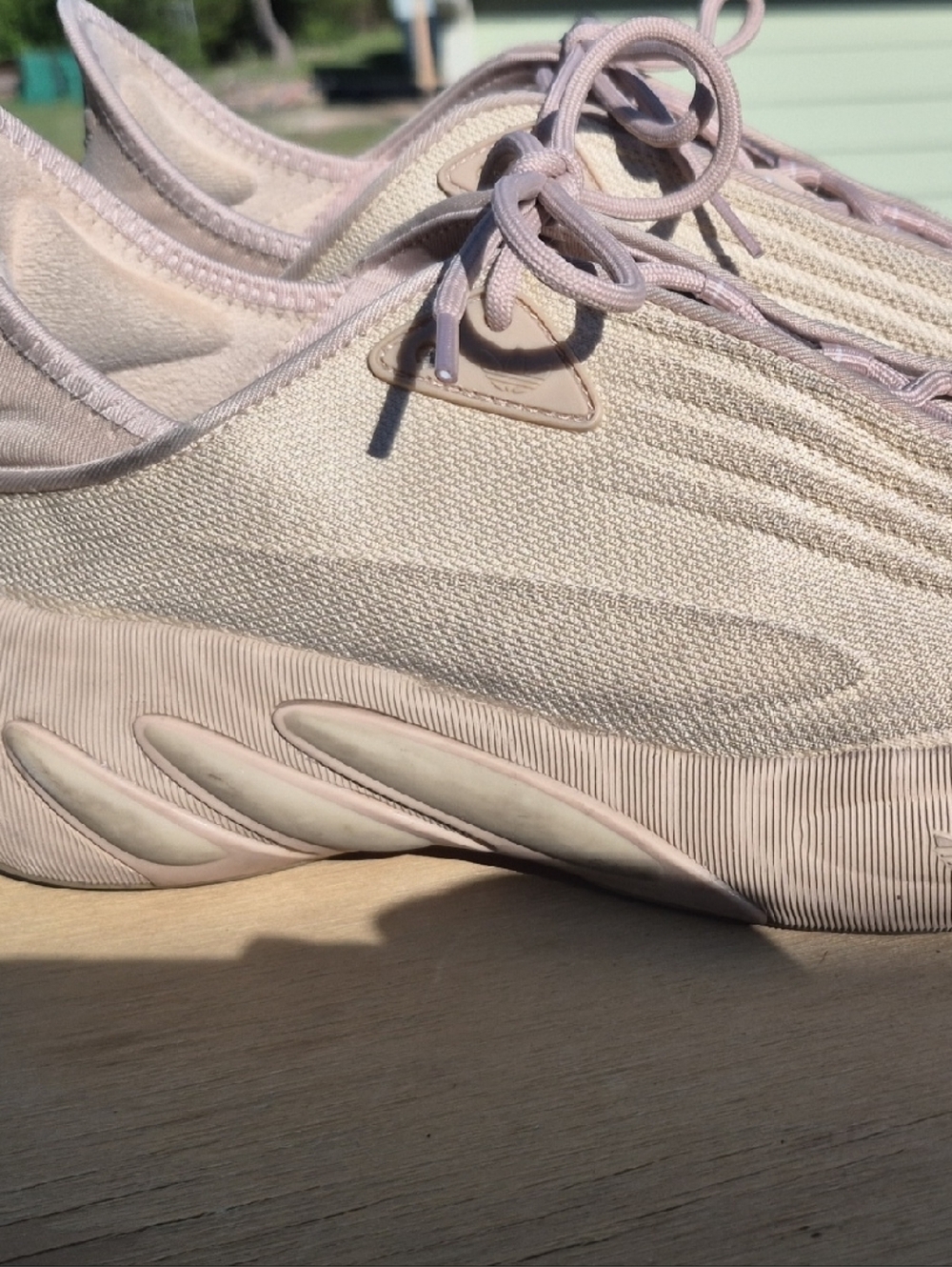 Adidas AdiFOM SLTN sneaker in the "Magic Beige" Mens SIZE 8.5